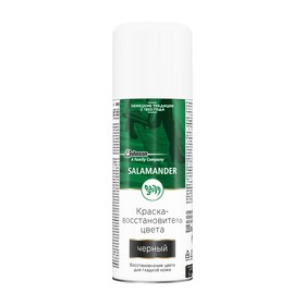 

Аэрозоль для гладкой кожи Salamander Leather Fresh, цвет чёрный, 200 мл