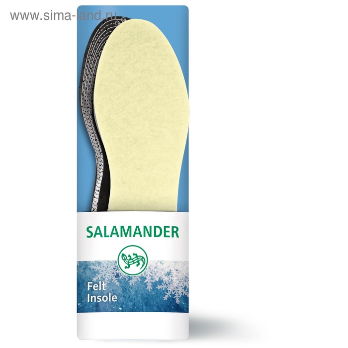 Стельки для обуви Salamander Felt Insole, универсальные, из войлока