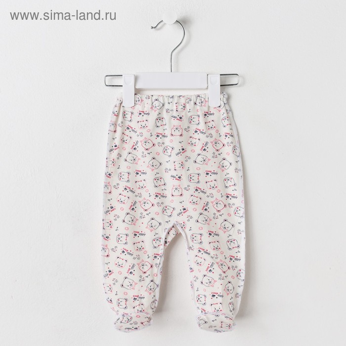 Ползунки детские, цвет микс, рост 56, размер 18