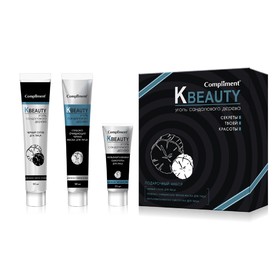

Подарочный набор Compliment Kbeauty № 1480 «Уголь сандалового дерева»: 3 предмета