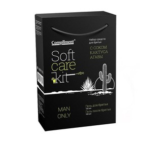 

Набор Compliment Soft Care Kit № 1292: Гель для бритья, 100 мл, Гель после бритья, 100 мл