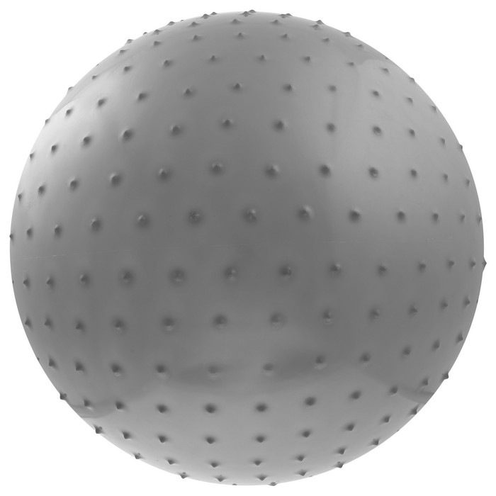 Мяч гимнастический, массажный, d=65 см, 1000 гр, цвета МИКС