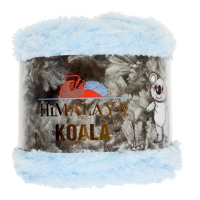 

Пряжа "Koala" 100% микрополиэстер 100м/100гр (75718 голубой)