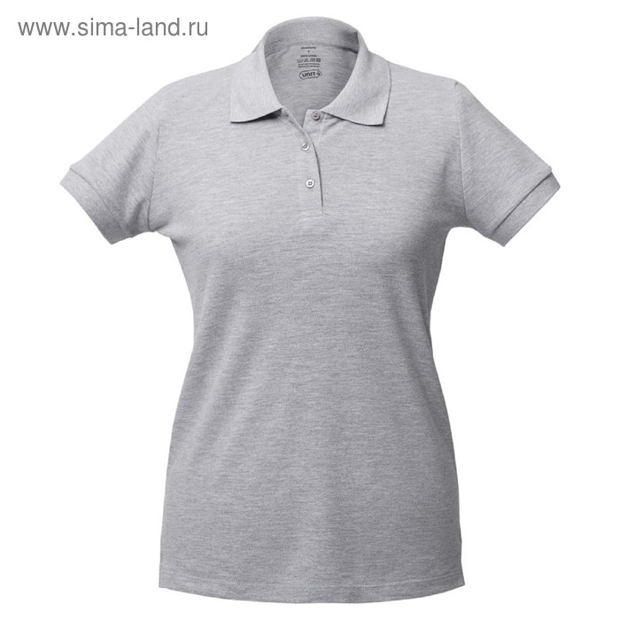 Рубашка поло женская Virma lady, размер S, цвет серый меланж