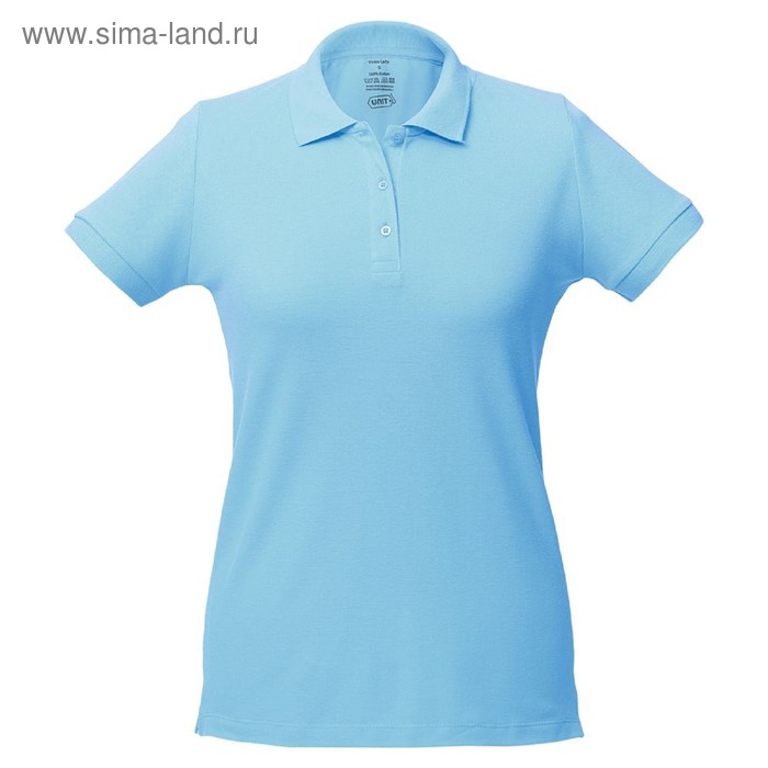 Рубашка поло женская Virma lady, размер L, цвет голубой