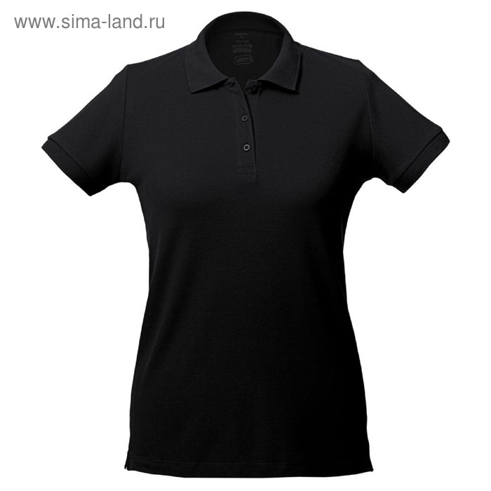 Рубашка поло женская Virma lady, размер L, цвет чёрный