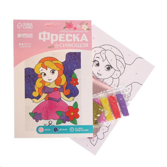 

Сияющая фреска «Маленькая красавица»