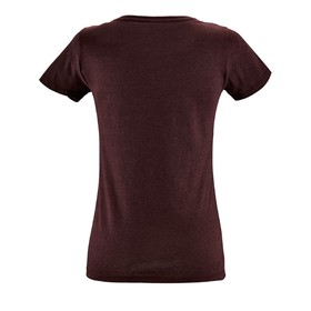 

Футболка женская REGENT FIT WOMEN, размер L, цвет бордовый меланж