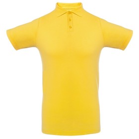 Рубашка поло мужская Virma light, размер XXL, цвет жёлтый Ош