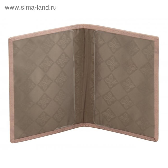 Обложка для паспорта, цвет розовый