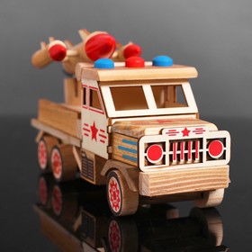

Игрушка деревянная «Военный автомобиль» 8×24×12 см