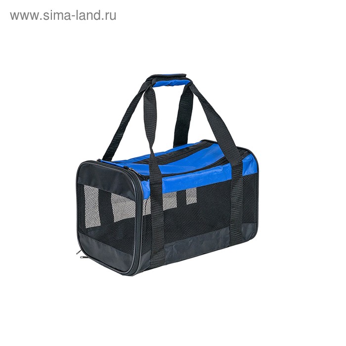 фото Сумка-переноска "штиль" складная, металлический каркас, 46 х 30 х 29 см, нейлон, микс