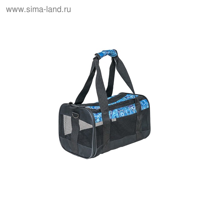 фото Сумка-переноска "бриз" складная, металлический каркас, 46 х 30 х 29 см, нейлон, микс