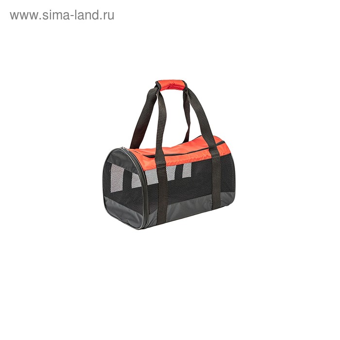 фото Сумка-переноска "воздух" складная, металлический каркас, 42 х 26 х 25 см, нейлон, микс