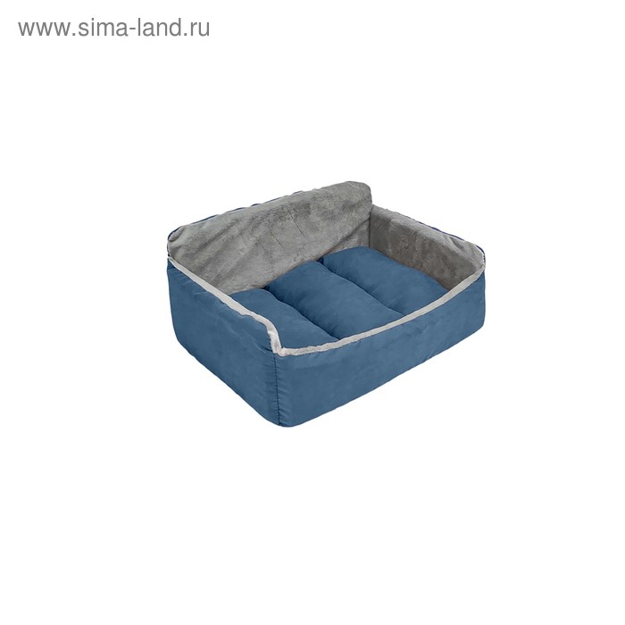 

Лежанка-диван "Бархатный Самсон", 46 х 33 х 22 см, синяя