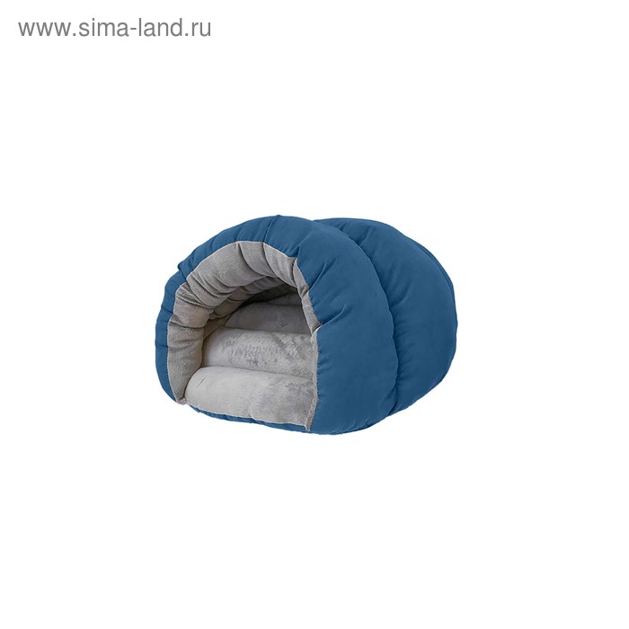 

Домик "Бархатная ракушка", 51 х 41 х 30 см, синий