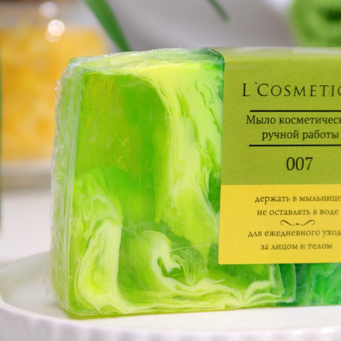 

Мыло ручной работы L'Cosmetics 007, 100 г