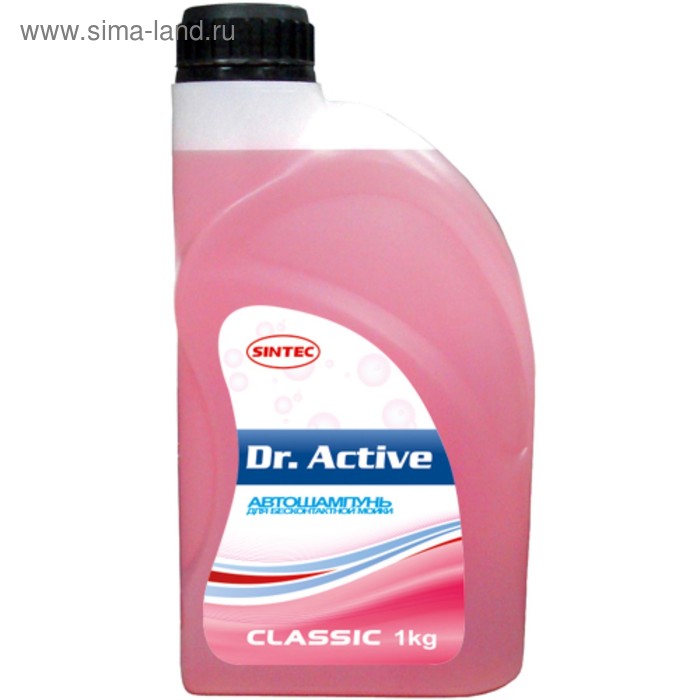Автошампунь Sintec DrActive Classic для бесконтактной мойки готовый 1 л 516₽