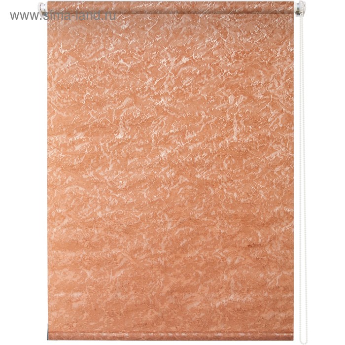фото Рулонная штора «фрост», 72 х 175 см, цвет оранжевый уют
