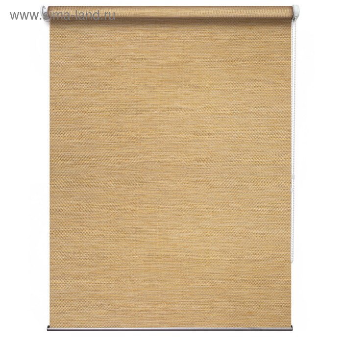 фото Рулонная штора «техас», 140 х 175 см, цвет песочный уют