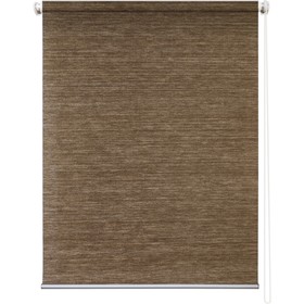 Рулонная штора «Концепт», 180 х 175 см, цвет коричневый