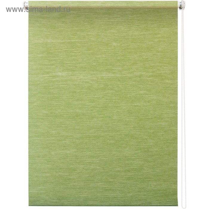 Рулонная штора «Концепт», 140 х 175 см, цвет зелёный