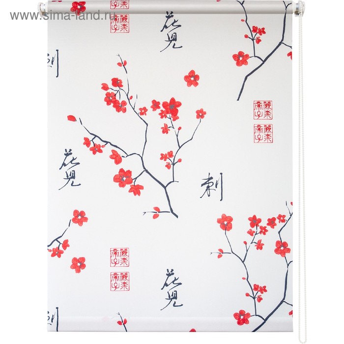 фото Рулонная штора «япония», 160 х 175 см, цвет белый уют