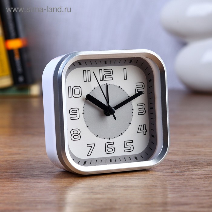 Будильник, Серия: Классика, Биксби, 10х10 см, микс