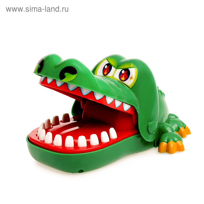 Настольная игра «Безумный крокодил», в пакете настольная игра языколом безумный