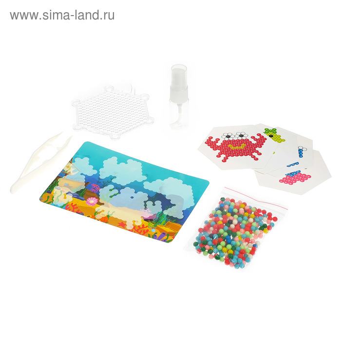 

Аквамозаика с декорациями «Морской мир», в пакете