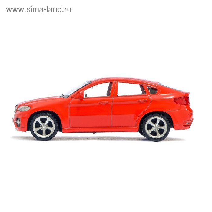 

Машина металлическая «BMW X6», масштаб 1:43, МИКС, в пакете