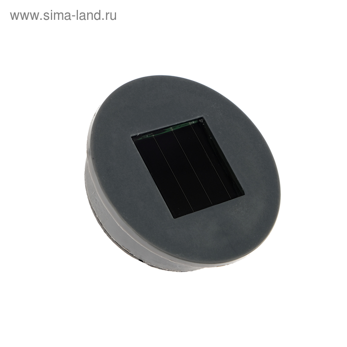 фото Крышка для банки светодиодная на солнечной батарее ( горловина 70мм ) 1 led, 6500 k, 300 мач