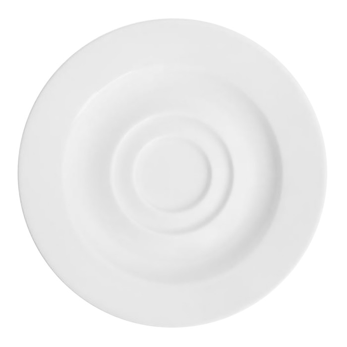 Блюдце для чашки эспрессо «Prime», 13 см, цвет белый