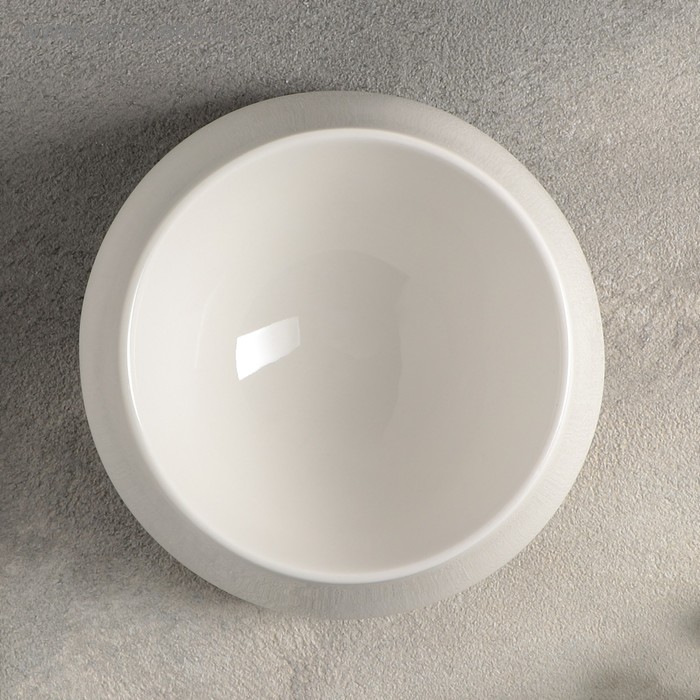 Чаша коническая «Slide», d=15 см, цвет белый