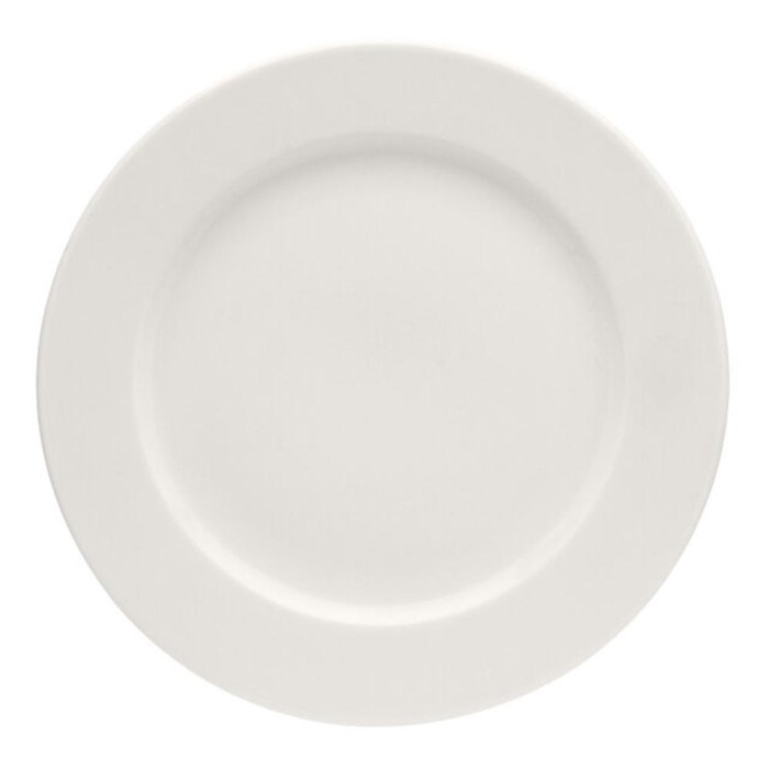 Тарелка плоская «Soley», d=24 см, цвет белый тарелка плоская камелия шиповник d 24 см