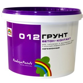 

Грунтовка "Радуга-012" "Бетон-контакт" 3,5 кг