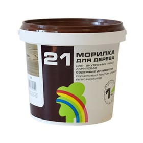

Морилка водно-дисперсионная акриловая "Радуга 21"махагон 1кг