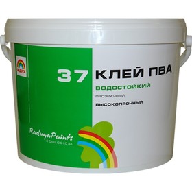 

Клей ПВА водостойкий "Радуга 37" 1 кг