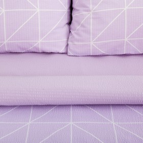 

Постельное бельё «Этель» евро Purple haze 200*217 см, 240*220 см, 70*70 см - 2 шт