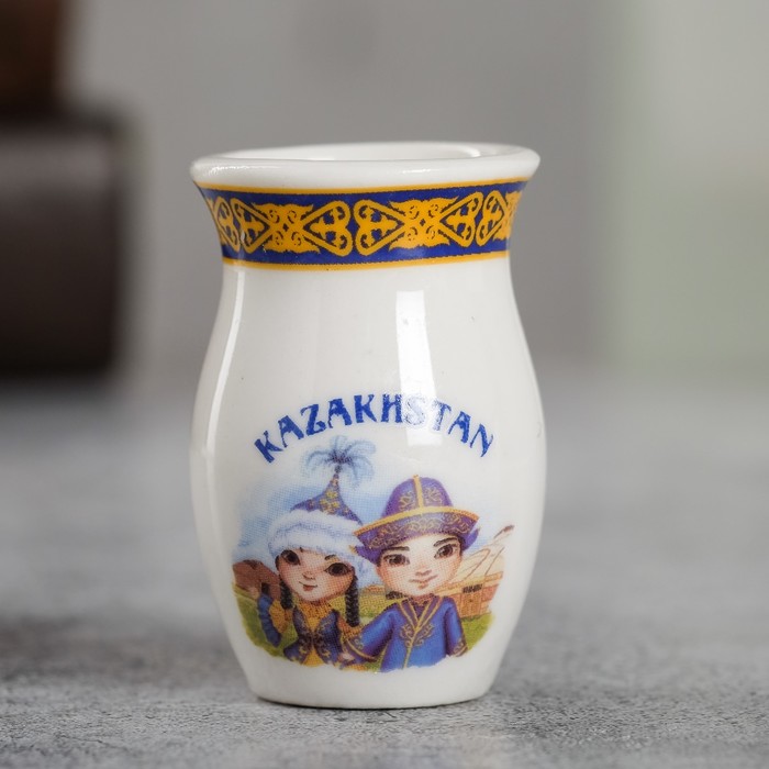 Сувенир для зубочисток в форме кувшина «Казахстан»