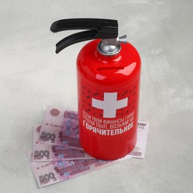 

Копилка «Если твои финансы горят», 20.5 х 9.5 х 8 см