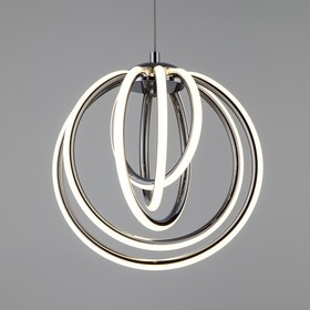 

Люстра Cycle, 57Вт LED, 4200К, 3000лм, цвет хром