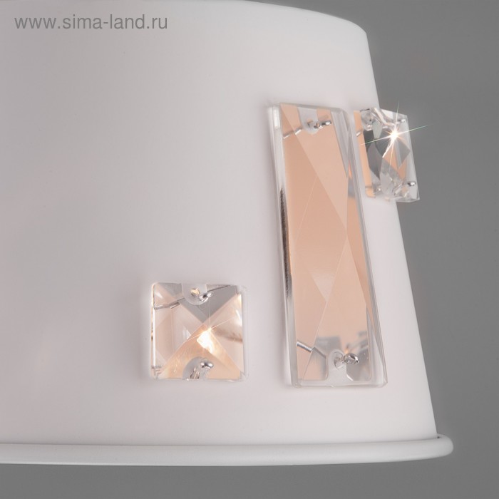 

Люстра Benna, 8x60Вт E27, цвет белый