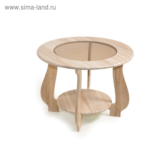 

Стол журнальный СЖ-24, 700x700x520, Дуб сонома