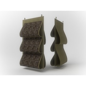 

Кофр для сумок Cofret «Русский Шик», двусторонний, 5 карманов, 40×70 см