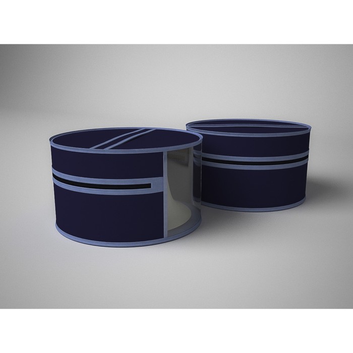фото Чехол для шапок «классик синий», диаметр 35 см cofret