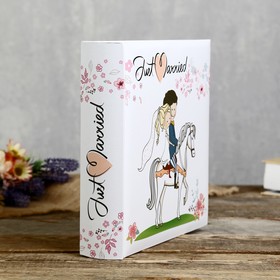 

Фотоальбом на 100 фото 15X21см "Just Married"