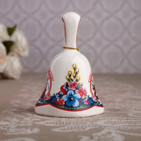 

Колокольчик с ручкой "Тюльпан. Пасха", готика, 8 см