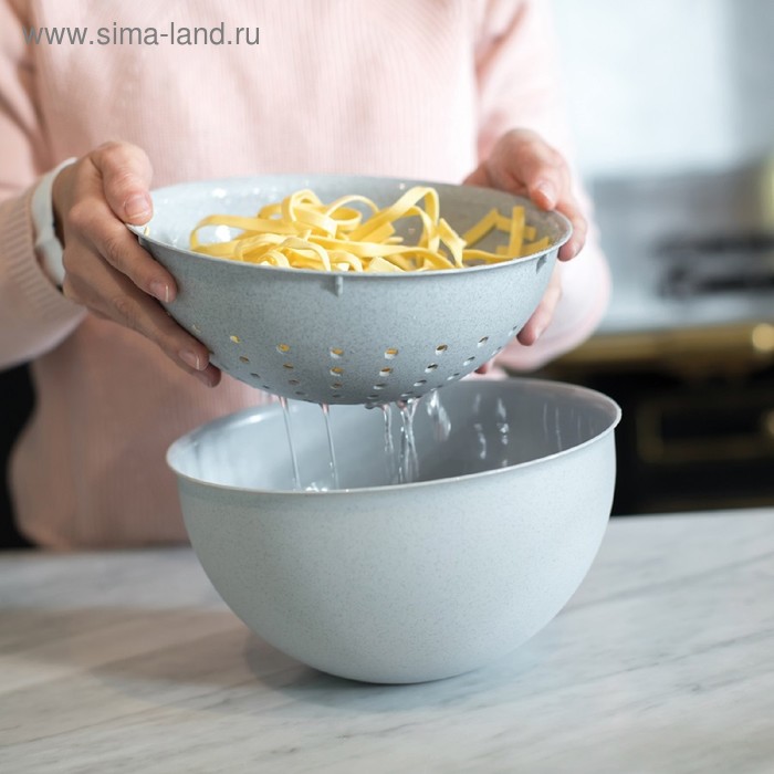 

Дуршлаг Palsby m organic, 2 л, серый