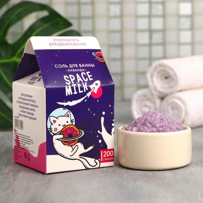 

Соль "Space" в коробке-молоко